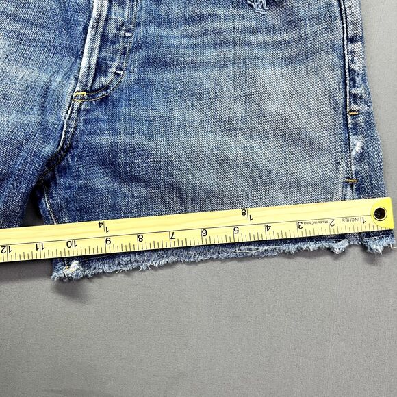 CITIZENS OF HUMANITY NIKKI DENIM HIGH RISE‎ SHORTS PREMIUM VINTAGE SIZE 28 - Picture 4 of 13